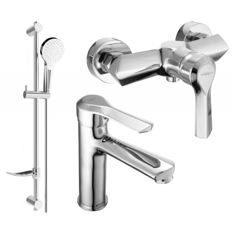 Mexen Sabre DF05 dušo komplektas, chromas - 72104DF05-00