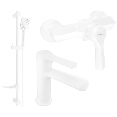 Mexen Sabre DF62 dušo komplektas, baltas - 72104DF62-20