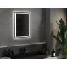 Mexen Zusa apšviestas vonios veidrodis 50 x 70 cm, LED 6000K, anti-garinimas - 9808-050-070-611-00