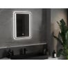 Mexen Zusa apšviestas vonios veidrodis 50 x 70 cm, LED 6000K, apsauga nuo garų - 9808-050-070-611-00