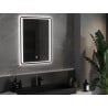 Mexen Zusa vonios veidrodis su apšvietimu 60 x 80 cm, LED 6000K, antidulkės - 9808-060-080-611-00