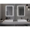 Mexen Zusa apšviestas vonios veidrodis 60 x 80 cm, LED 6000K, antifog - 9808-060-080-611-00