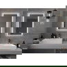 Mexen Zusa apšviestas vonios veidrodis 60 x 80 cm, LED 6000K, apsauga nuo garų - 9808-060-080-611-00