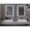 Mexen Zusa vonios veidrodis su apšvietimu 60 x 80 cm, LED 6000K, antifog - 9808-060-080-611-00