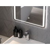Mexen Zusa apšviestas vonios veidrodis 80 x 60 cm, LED 6000K, garų apsauga - 9808-080-060-611-00