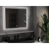 Mexen Zusa apšviestas vonios veidrodis 100 x 80 cm, LED 6000K, antibesparis - 9808-100-080-611-00