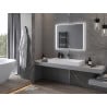 Mexen Zusa apšviestas vonios veidrodis 100 x 80 cm, LED 6000K, antibesparis - 9808-100-080-611-00