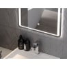 Mexen Zusa apšviestas vonios veidrodis 100 x 80 cm, LED 6000K, antifog - 9808-100-080-611-00