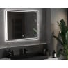 Mexen Zusa apšviestas vonios veidrodis 120 x 80 cm, LED 6000K, apsauga nuo garų - 9808-120-080-611-00