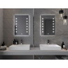Mexen Ner apšviestas vonios veidrodis 50 x 70 cm, LED 6000K, nuo rasojimo - 9809-050-070-611-00