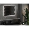 Mexen Ner apšviestas vonios veidrodis 80 x 60 cm, LED 6000K, nuo rasojimo - 9809-080-060-611-00