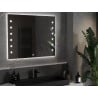 Mexen Ner vonios kambario veidrodis su apšvietimu 100 x 80 cm, LED 6000K, antidulksnis - 9809-100-080-611-00