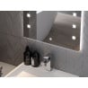 Mexen Ner vonios kambario veidrodis su apšvietimu 100 x 80 cm, LED 6000K, antidulksnis - 9809-100-080-611-00