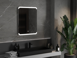 Mexen Nida veidrodinis apšviestas veidrodis 60 x 80 cm, LED 6000K, antifog - 9806-060-080-611-00