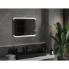 Mexen Nida apšviestas vonios veidrodis 80 x 60 cm, LED 6000K, nuo rasojimo - 9806-080-060-611-00