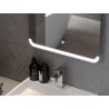Mexen Nida apšviestas vonios kambario veidrodis 100 x 100 cm, LED 6000K, anti-rasos - 9806-100-100-611-00