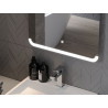 Mexen Nida apšviestas vonios veidrodis 100 x 100 cm, LED 6000K, antifogas - 9806-100-100-611-00