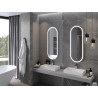 Mexen Bono apšviestas vonios kambario veidrodis 45 x 120 cm, LED 6000K, anti-rūkas - 9816-045-120-611-00