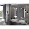 Mexen Bono apšviestas vonios veidrodis 45 x 120 cm, LED 6000K, apsauga nuo garų - 9816-045-120-611-00