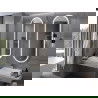 Mexen Bono apšviestas vonios veidrodis 55 x 155 cm, LED 6000K, apsauga nuo garų - 9816-055-155-611-00