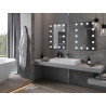 Mexen Dona apšviestas vonios veidrodis 60 x 80 cm, LED 6000K, anti-garu - 9818-060-080-611-00