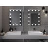 Mexen Dona apšviestas vonios veidrodis 60 x 80 cm, LED 6000K, nuo rasos - 9818-060-080-611-00