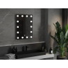 Mexen Dona apšviestas vonios veidrodis 60 x 80 cm, LED 6000K, anti-garu - 9818-060-080-611-00