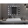 Mexen Dona vonios veidrodis su apšvietimu 100 x 80 cm, LED 6000K, be rasojimo - 9818-100-080-611-00