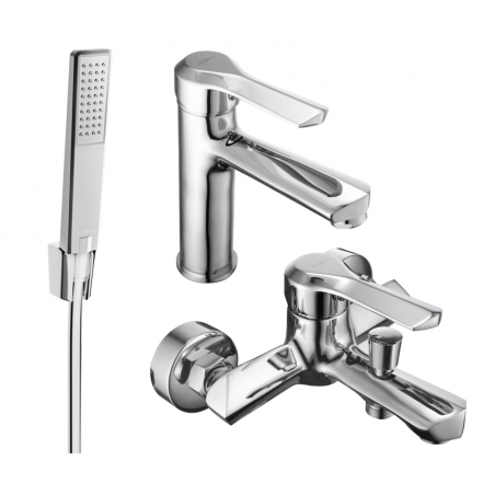 Mexen Sabre R72 vonios komplektas, chromas - 72103R72-00