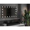 Mexen Dona veidrodis vonios kambariui su apšvietimu 120 x 80 cm, LED 6000K, anti-garinis - 9818-120-080-611-00