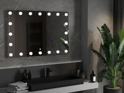 Mexen Dona apšviestas vonios veidrodis 120 x 80 cm, LED 6000K, anti-rasas - 9818-120-080-611-00