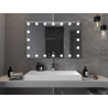 Mexen Dona apšviestas vonios veidrodis 120 x 80 cm, LED 6000K, anti-rasas - 9818-120-080-611-00