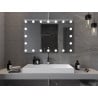 Mexen Dona veidrodis vonios kambariui su apšvietimu 120 x 80 cm, LED 6000K, anti-garinis - 9818-120-080-611-00