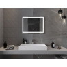 Mexen Miko apšviestas vonios veidrodis 80 x 60 cm, LED 6000K, priešrūkas - 9819-080-060-611-00