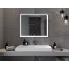 Mexen Miko apšviestas vonios veidrodis 100 x 80 cm, LED 6000K, antifog - 9819-100-080-611-00