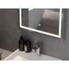 Mexen Miko vonios veidrodis su apšvietimu 100 x 80 cm, LED 6000K, nuo rasojimo - 9819-100-080-611-00