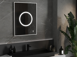 Mexen Koga vonios veidrodis su apšvietimu 60 x 80 cm, LED 6000K, antifog - 9821-060-080-611-00