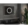 Mexen Koga apšviestas vonios veidrodis 80 x 60 cm, LED 6000K, anti-rasa - 9821-080-060-611-00