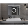 Mexen Koga vonios kambario veidrodis su apšvietimu 100 x 80 cm, LED 6000K, apsauga nuo rasojimo - 9821-100-080-611-00