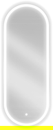 Mexen Bono apšviestas vonios veidrodis 45 x 120 cm, LED 6000K, apsauga nuo garų - 9816-045-120-611-00