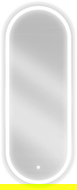 Mexen Bono apšviestas vonios veidrodis 45 x 120 cm, LED 6000K, priešrasotinis - 9816-045-120-611-00