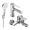 Mexen Sabre R74 vonios komplektas, chromas - 72103R74-00