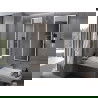 Mexen Coro apšviestas vonios veidrodis 50 x 150 cm, LED 6000K, apsauga nuo garų, juodas rėmas - 9817-050-150-611-70