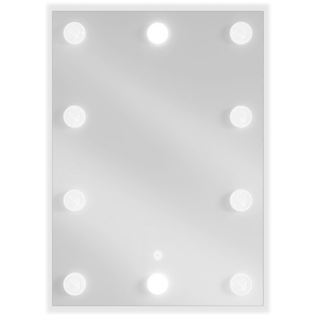 Mexen Dona apšviestas vonios veidrodis 50 x 70 cm, LED 6000K, anti-rūkas - 9818-050-070-611-00