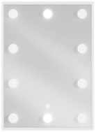 Mexen Dona apšviestas vonios veidrodis 50 x 70 cm, LED 6000K, nuo rūkstančio rūko - 9818-050-070-611-00