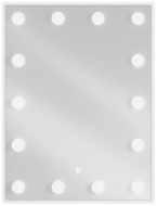 Mexen Dona apšviestas vonios veidrodis 60 x 80 cm, LED 6000K, anti-garu - 9818-060-080-611-00