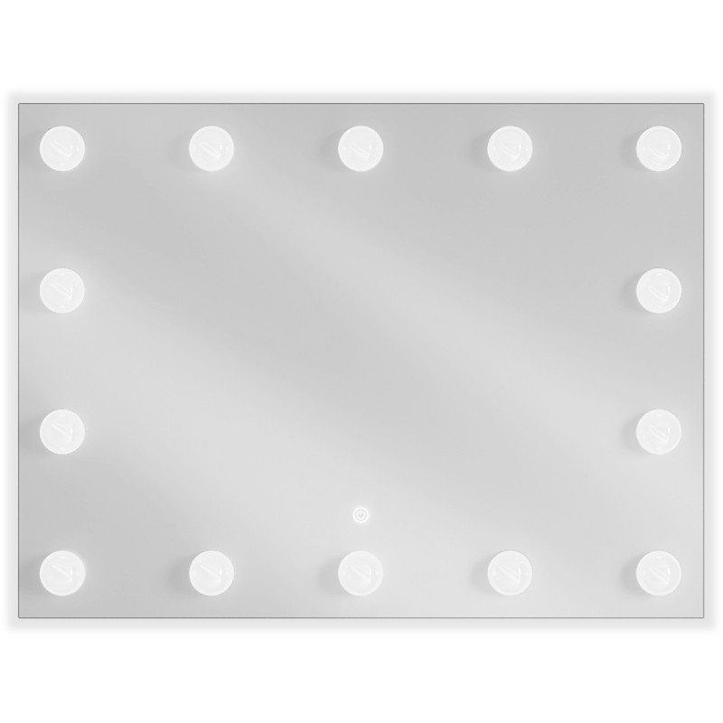 Mexen Dona vonios veidrodis su apšvietimu 80 x 60 cm, LED 6000K, nuo garų - 9818-080-060-611-00