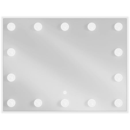 Mexen Dona vonios veidrodis su apšvietimu 80 x 60 cm, LED 6000K, nuo rasų - 9818-080-060-611-00