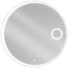 Mexen Ella apšviestas vonios veidrodis su kosmetiniu veidrodėliu, apvalus 100 cm, LED 6000K, apsauga nuo rasojimo