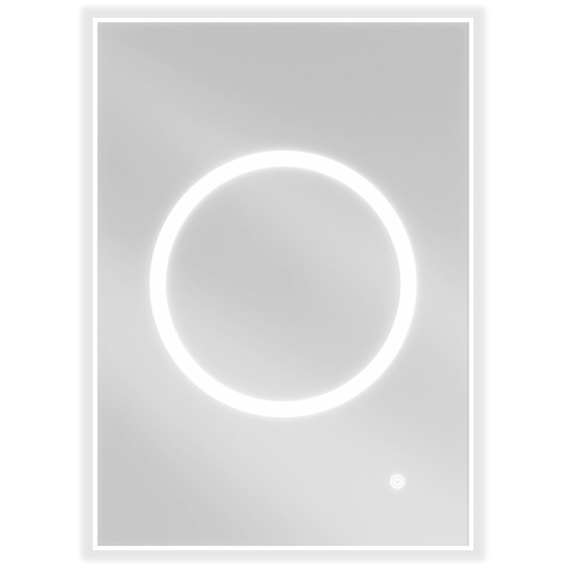 Mexen Koga apšviestas vonios veidrodis 50 x 70 cm, LED 6000K, antifog - 9821-050-070-611-00